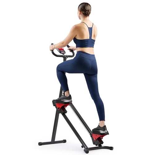 Sunny Health & Fitness Smart Foldable Cardio Stair Stepper, Vertical Climber Exercise Machine for Home Workout, Extended Step Range, 330 lbs. Max Weight, Connection w/Free SunnyFit App – SF-S024035 by Sunny Health & Fitness - Used condition - US$123.84