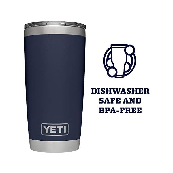 Rambler 20 oz Stainless Steel Vacuum Insulated Tumbler w/MagSlider Lid - Image 5