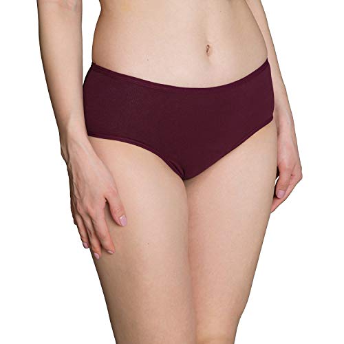 Image of INNERSY Womens Underwear Cotton Hipster Panties Regular & Plus Size 6-Pack