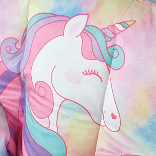 Heritage Kids Idea Nuova Unicorn Toddler Bean Bag Chair With Carry Handle,Multi Color, Large #TOP4