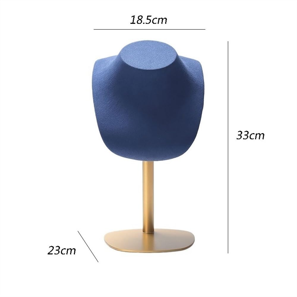 Expositor de Joyas, Soporte para Collares, Expositor Horizontal, Blanco