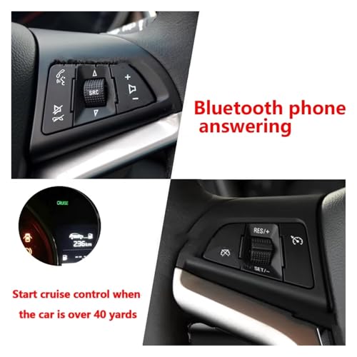 Interrupteurs volant multifonctions 96892140 pour Cruze et commutateur de volume - 7