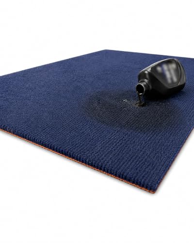 Oil Change Mat 32 x 64 Heavy-Duty Oil Mat for Garage and Driveway Premium Absorbent Oil Leak and Drip Mat for Under Car Reusable Washable Spill Pad with Waterproof Slip-Resistant Backing
