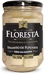 Palmito Floresta de Pupunha Tolete/Inteiro 300 G