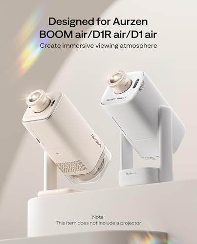 Image of Aurzen AuroraBeam Star Lens for Boom air /D1R air /D1 air Smart Projector | Magnetic Snap-On Design, Projector Accessory, 5X Bigger Image, Wide Angle, Projector Optical Filter for Immersive Viewing