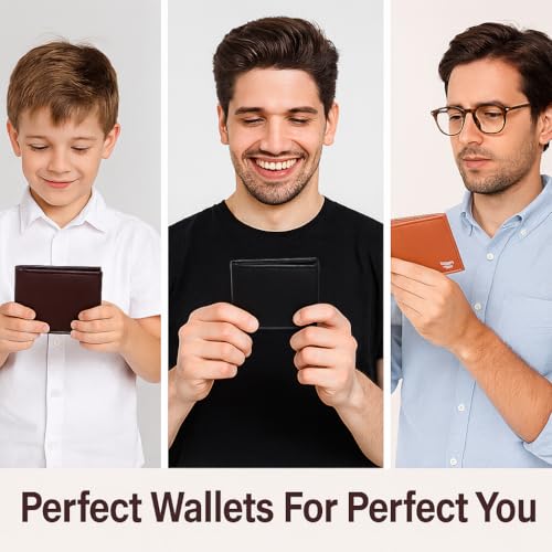 Image of Pu Bifold Black and Brown Wallets Combo for Men and Boys Best for Office and Casual Look Pack of 2 Purse Pocket