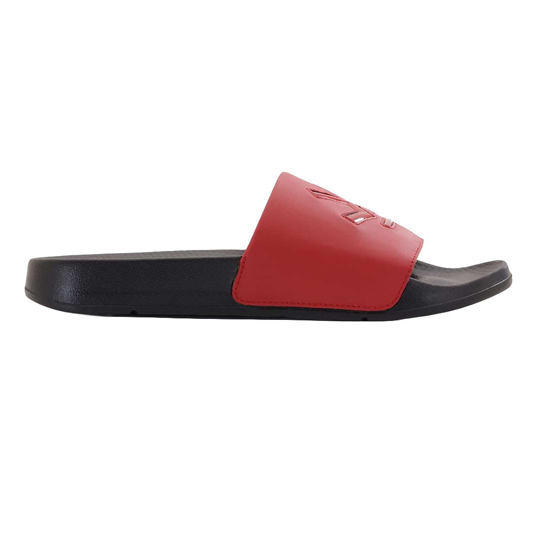 wrogn Men's Sliders | Anti-Slip | UK 6-11 | Black | 9-picture-11