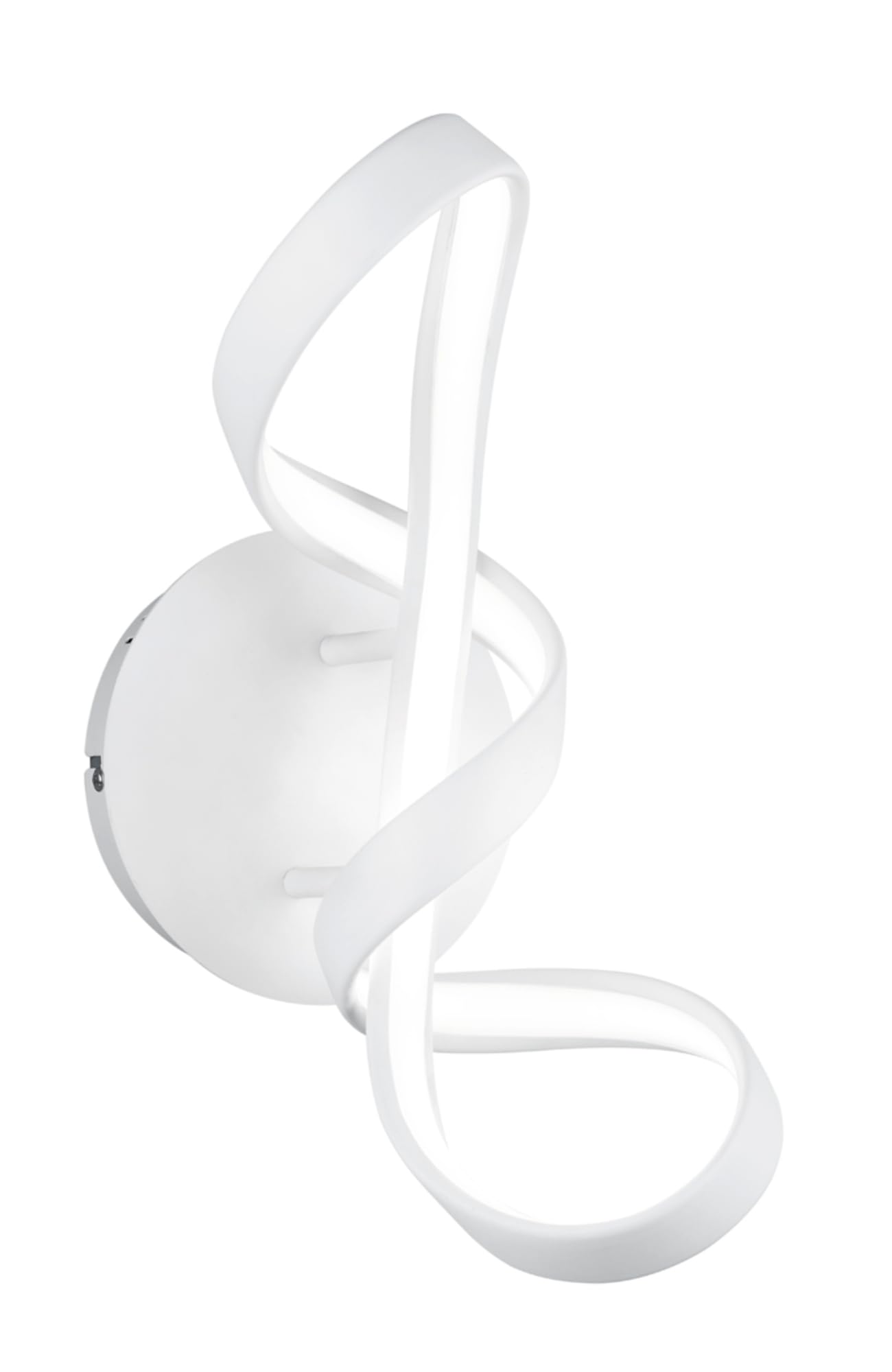 Reality Leuchten lampa ścienna LED Perugia R27091131, metal biały matowy, w zestawie 18 W LED, przełącznik ściemniacza