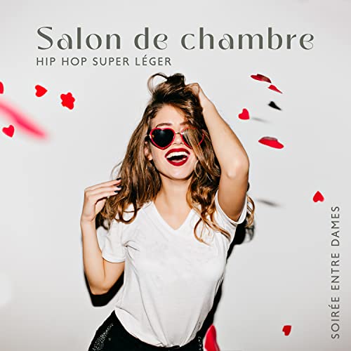 Salon de chambre Hip Hop super léger: Soirée entre dames, Pré-enterrement de vie de jeune fille, Ambiance de chambre glamour, Rendez-vous pluvieux, Filles seulement, Apéritif au champagne
