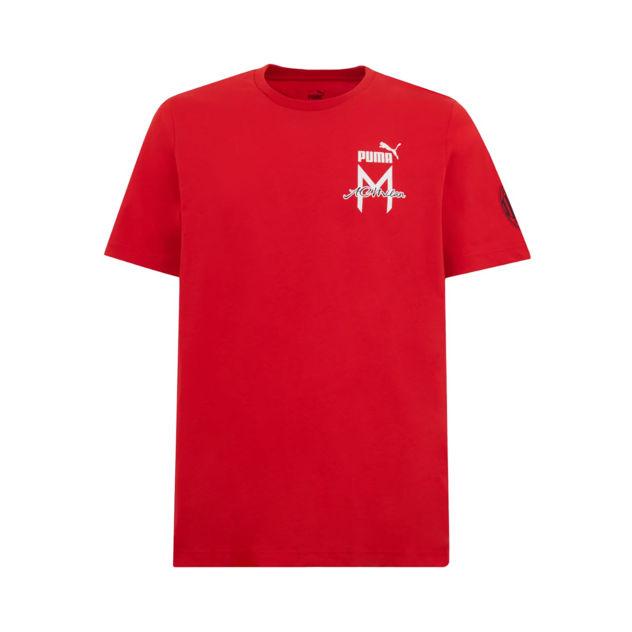 AC Milan Puma Ftlbicons Adult Men's T-Shirt Red