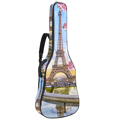 Housse de sac de guitare épaisse avec rembourrage en éponge imperméable pour guitare acoustique électrique basse… - Les Beatles, Paul McCartney, John Lennon, RIngo Starr, George Harrison Housse de sac de guitare épaisse avec rembourrage en éponge imperméable pour guitare acoustique électrique basse…