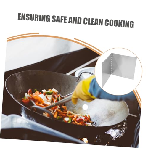 Déflecteur de cuisson acier inoxydable haut de gamme pour cuisine moderne - 8