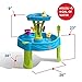 Step2 Summer Showers Splash Tower Water Table for Kids, Outdoor Kids Water Sensory Table, Ages 1.5+ Years Old, 8 Piece Water Toy Accessories, Blue & Green