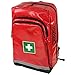 Produktbild Pulox Erste Hilfe Rucksack, Notfallrucksack mit Modultaschen für den Notfall Einsatz Sport Freizeit Event Fussball (Rucksack Einzeln - Rot)