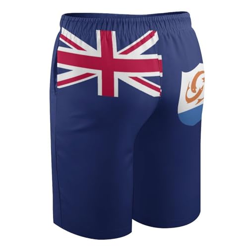 Aruba Flag Swim Trunks Quick Dry Shorts with Pockets for Men Beach Shorts3
