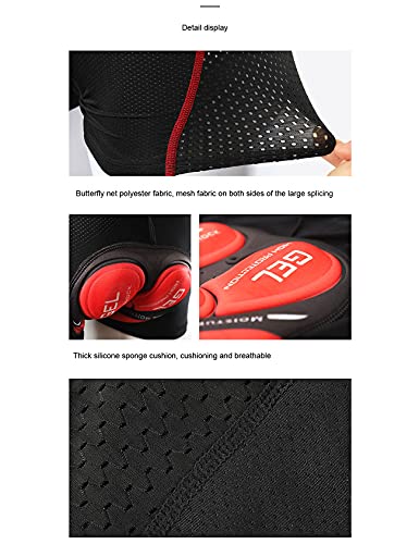 Pantalones Cortos de Ciclismo para Hombre Bestgift XXL miniatura 7