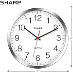 Classic Silent Quartz Clock product photo