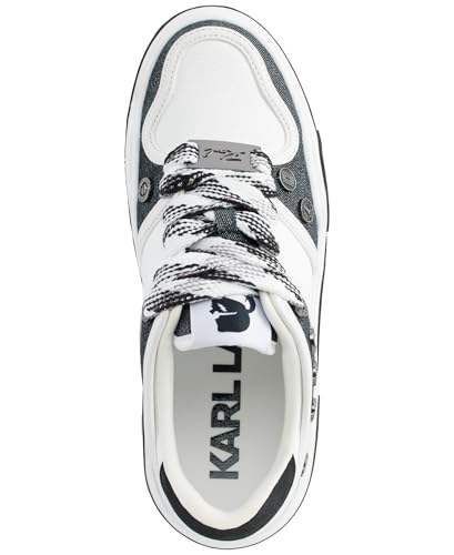 KARL LAGERFELD Women's Cyndra Everyday Lace Up Sneaker4