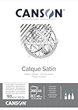 CANSON - Boîte 250 feuilles de papier calque satin A3 - 90g/m²