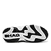 SHAQ Devastator 2.0 High Top Basketball Shoes for Men, Indoor or Outdoor Court Basketball Mens Sneakers - Black, White, Green or Blue Size 8 to 13 - Black/White, 9 Medium