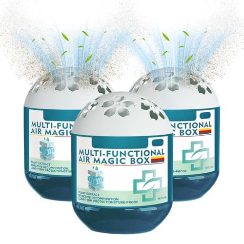 Air Purification Dust Removal Magic Box, 2026 New Multi-Functional Air Magic Box Cleaner, Automatic Dust Collection Airs Purifier Magic-Box, Long-Lasting Airs Fresheners For Home