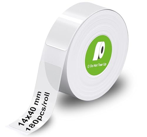 Olympia Etiketten Etikettenrolle Transparent | Etiketten für Etikettendrucker | Etikettenband 14x40mm | Label für P22 Drucker | Labeldrucker Etiketten | Unbeschichtet | 180 Stück pro Rolle Olympia Etiketten Etikettenrolle Transparent | Etiketten für Etikettendrucker | Etikettenband 14x40mm | Label für P22 Drucker | Labeldrucker Etiketten | Unbeschichtet | 180 Stück pro Rolle