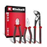 Original Einhell Zangen-Set 3-tlg. (Seitenschneider, Kombizange...