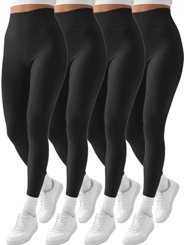 El Mejor Listado de Pantalones térmicos para Mujer - los más vendidos. 43 MALABIS Pack de 4 Piezas Leggings térmicos para Mujer Pantalones Deportivos atléticos de Yoga Entrenamiento mallones (MX/US, Alfa, Talla única, Grande, Regular, Regular,...