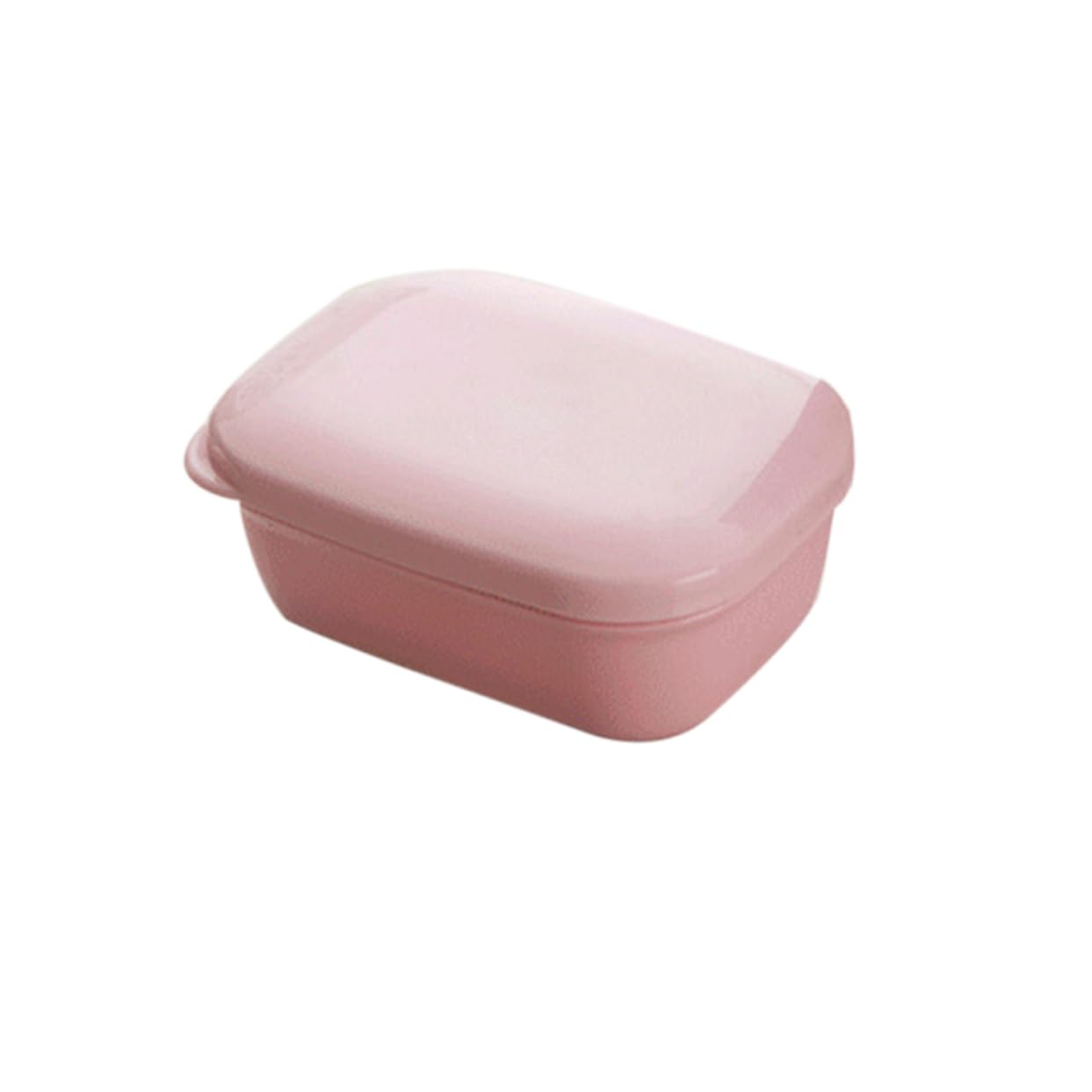 Cabilock Portable Soap Box Pink Soap Container for Travel Outdoor Hiking Camping Gym Lightweight Soap Holder for Bar Soap and Toiletries