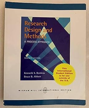 Paperback Research Design and Methods. A Process Approach Book