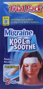 Kool 'n' Soothe Migraine Clip Strips, Pack of 24