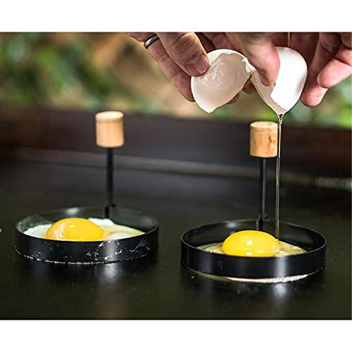 Blackstone 1543 Outdoor Griddle Breakfast Preparation Kit with Pancake Batter Dispenser, Cast Iron Bacon Press, and 2 Non Stick Steel Egg Rings - image 7