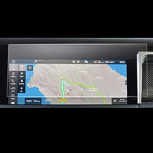 Autoradio GPS tactile 10,9 pouces grand écran verre trempé Macan 2019-2023
