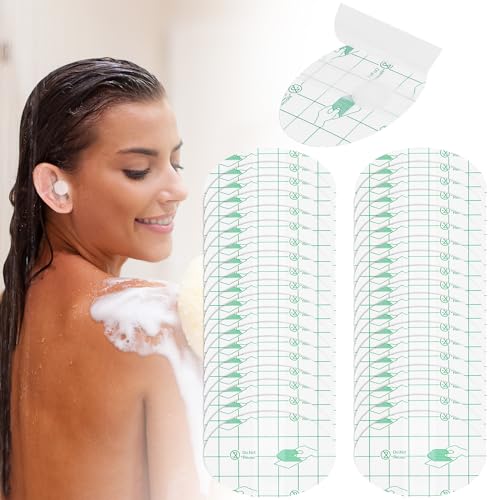 60 Waterproof Ear Stickers for Swimming and Surfing