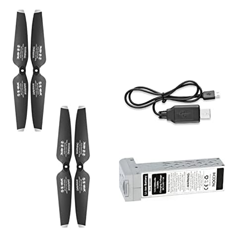 DRONEEYE 4DF10 Drone Spare Battery+Propeller + Protective Cover Cover