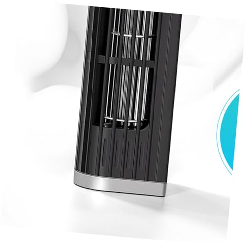 Enfriador portátil USB para laptop con soporte ajustable negro miniatura 4