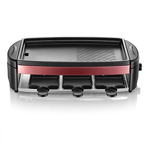 Haushalt Innenmultifunktionsrauchfreie Antihaft- Elektrogrill Grillpfanne Grillmaschine Elektrogrill Teppanyaki Pfanne