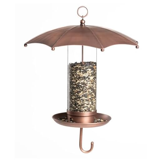 Best large bird feeders with umbrella Stylish Umbrella-Themed Bird Feeder
