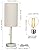 JUNNAI Bedside Table Lamp with Marble Base: Pull Chain Switch 3-Way Dimmable | Linen Fabric Shade & Golden Pole Small Nightstand Lamps 18.5 Inches for Bedrooms, Office, Dinning Room, Set of 2