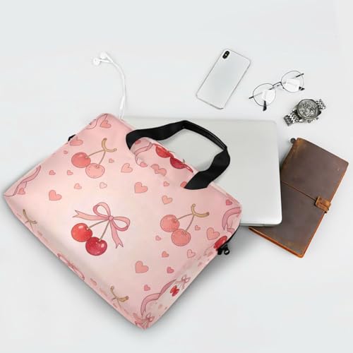 Maletín portátil para laptop 15.6 pulgadas crossbody con asa miniatura 7