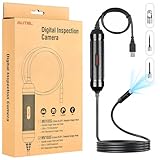 Autel MaxiVideo MV108S Inspection Camera, Waterproof 8.5mm Imager USB Endoscope with Light, 1920x1080 HD 2MP Borescope for Autel Scanner & PC, Upgrade of MV108 MV105, Snake Camera with 1M Cable