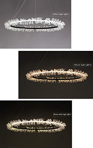 Lustre en cristal LED à intensité variable pour harmoniser l'éclairage de votre salon - 3