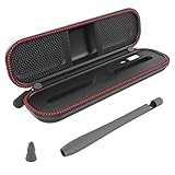 Moretek for Apple Pencil Case and Box, Sleeve Cases with Hard Protective Cases Carrying Pouch Cover Cap Bag for Apple Pencil Accessories (Grey)