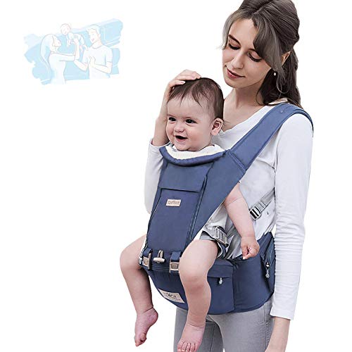 X Cross Strap Baby Carrier Fruiteam Baby Carrier 6 In 1 Hip Seat Baby Carrier Baby Carrier With Waist Stool Easy To Put 0n Comfortable And Safe Eveningmist Blue Buy Online In Bahrain At Bahrain Desertcart Com Productid 228728258