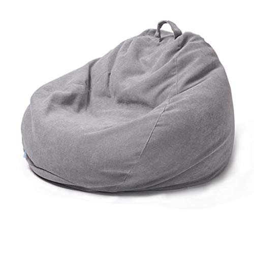 WGYDREAM Sitzsack Erwachsene 100% Baumwolle feuerhemmend große Sitzsäcke 90 cm breit x 110 cm hohe Gaming-Sitzliege Bean Bag Cover