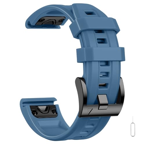 Bracelet de rechange pour Garmin Tactix Delta souple et anti-irritation