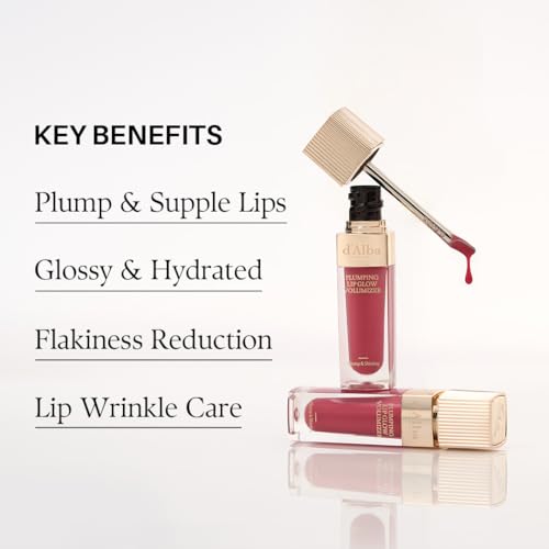 Image of Lip Volumizer 3-Color Gift Set (Feeble Pink, Posh Rose, Petal Rose) , Hydrating Lip Gloss, Fuller Lips, Juicy & Glossy Finish, Vegan Ceramide & Vitamin C & E (0.17 fl oz. x 3)