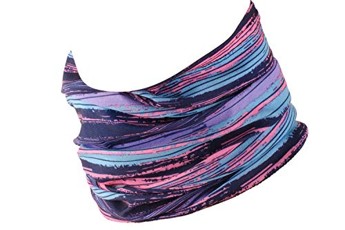 Hilltop Bufanda Multiusos, Braga de Cuello Caliente para Deporte, Bufanda de Tubo, Pañuelo, Diseños Actuales en Colores de Moda, Apropiados para Hombre y Mujer