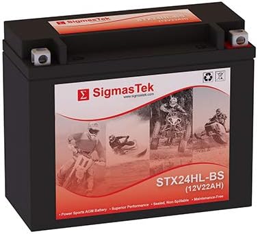 STX24HL-BS Motorcycle Battery
