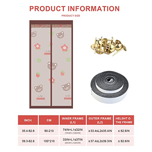 Zanzariera Magnetica per Porte, Tenda Zanzariera